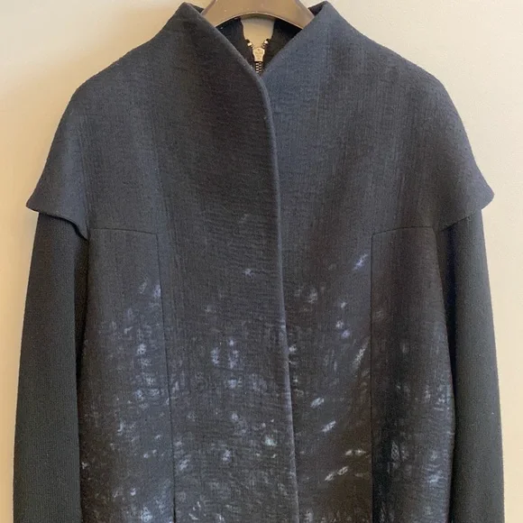 ELIE TAHARI| Minimalist Cocoon Coat - sz M - Picture 14 of 14